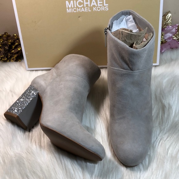 michael kors cher suede ankle boot